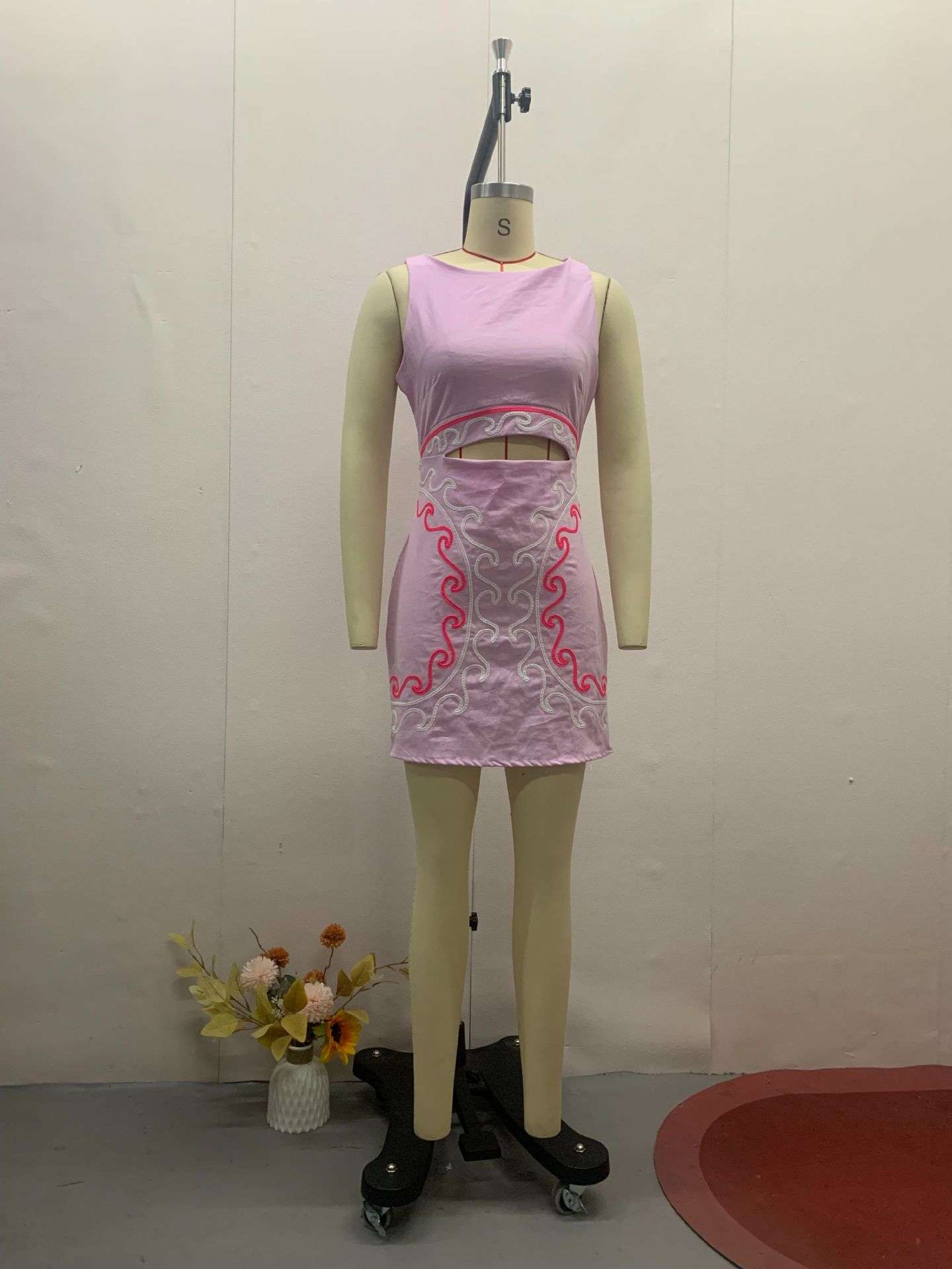 Cut-Out Mini Dress image 5