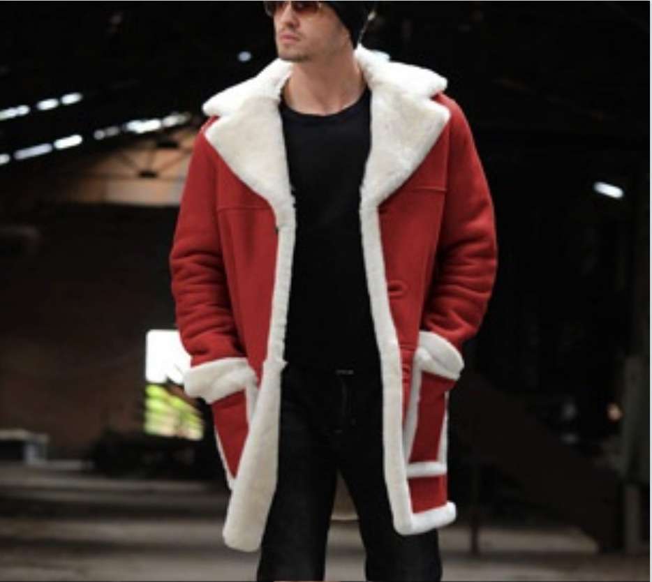 Christmas Casual Cardigan - L, Red image