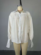 Poet Sleeved Shirt Top image 5