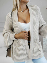 Chunky Knit Oversized Jacket image 0