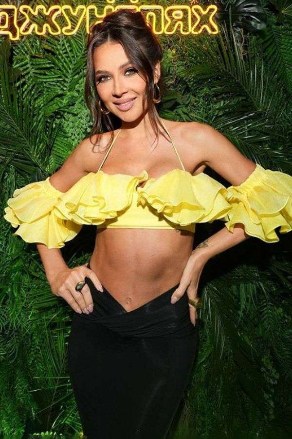 Ruffled Off-Shoulder Crop Top image 1