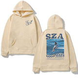 Good Days Pullover Sweatshirts Hoodie - S, Khaki image