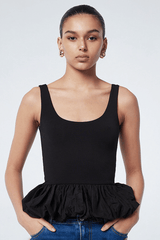 Chic Peplum Charm Top image 0