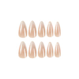 Ombre Almond-Shaped Acrylic Nails image 2