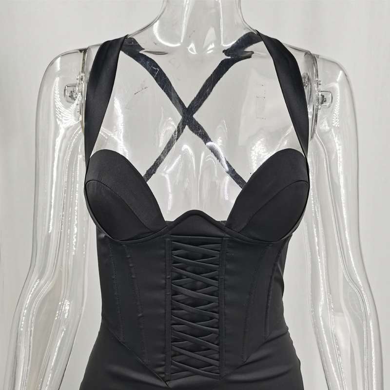 Bodycon Dress with Structured Bust image 6