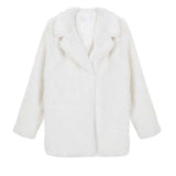 Fluffy Faux Fur Women Thick Overcoat image 3