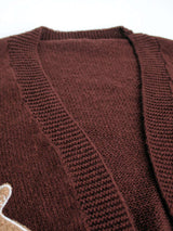 Gingerbread Embroidered Cardigan Jacket image 5