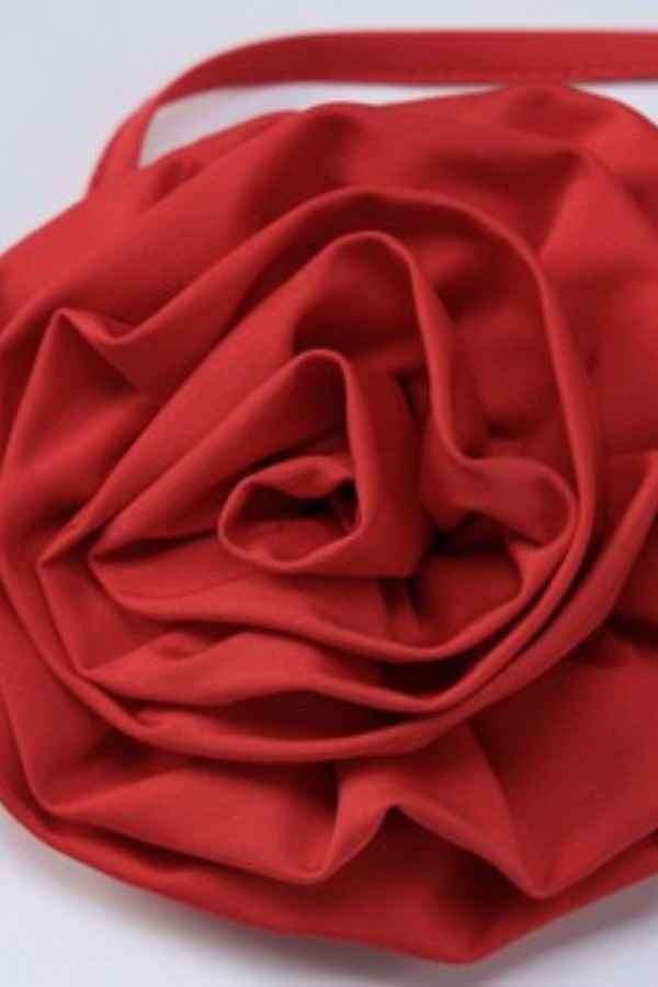 Sexy Flower Choker Open Slit Maxi Skirt Two Piece Set image 8