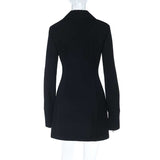 Classic Black Button-Down Dress image 2