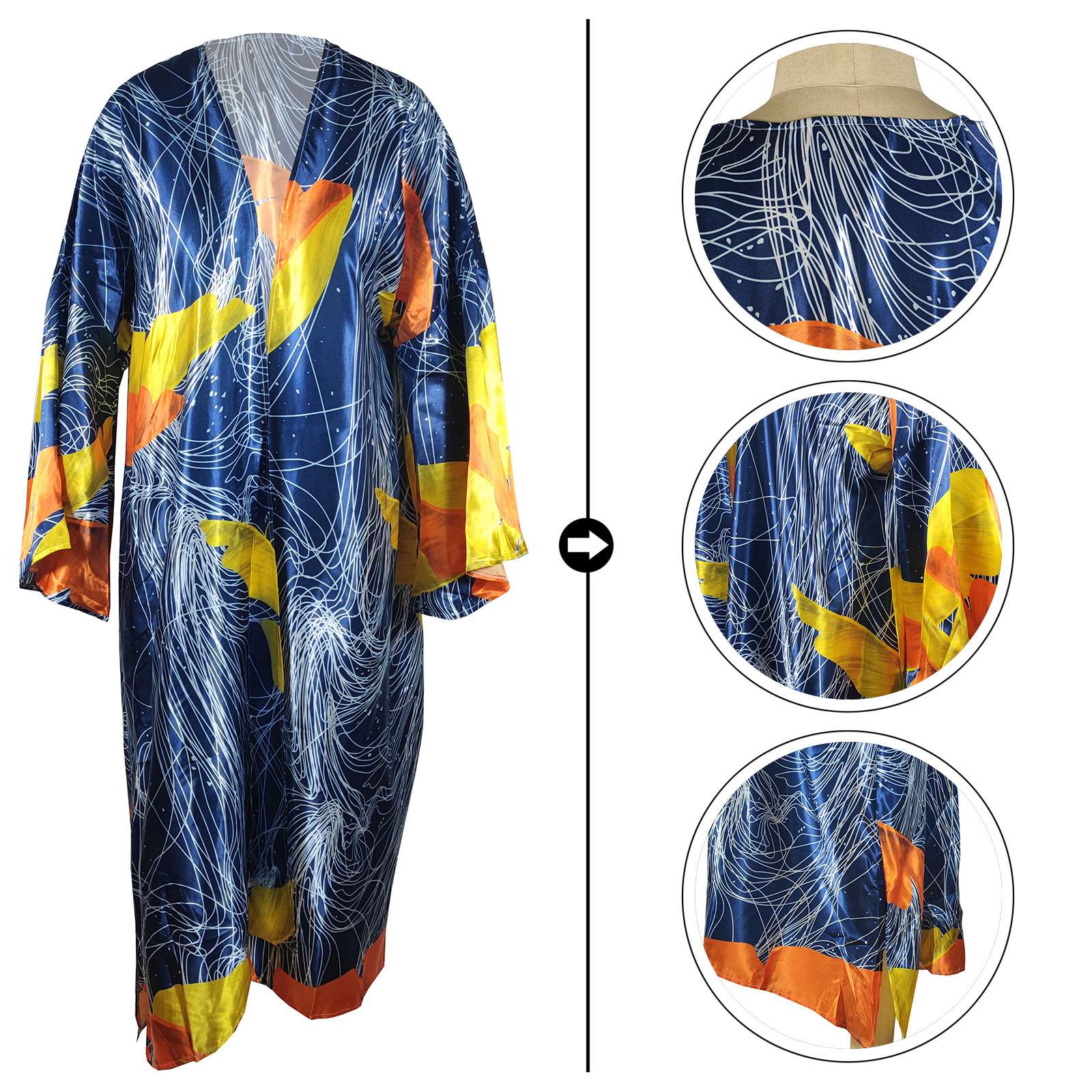 Kimono Maxi Cardigan image 2