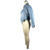 Cropped Vintage Denim Jackets image 2