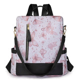 Fashionable Printed Backpack Casual Bag image 3