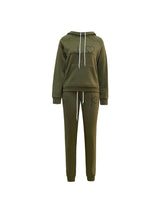 Heartbeat Print Hoodie & Joggers Set image 2