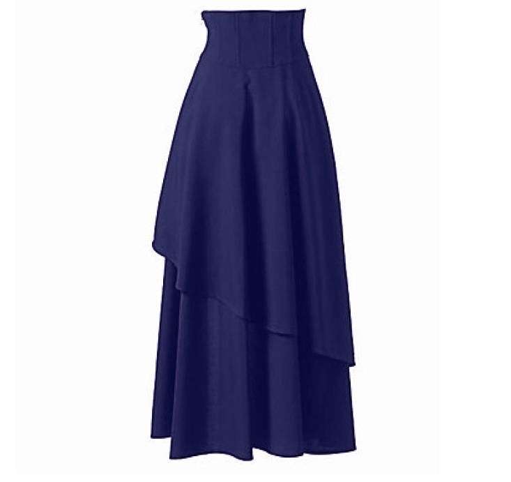 High-Waisted Maxi Skirt image 4