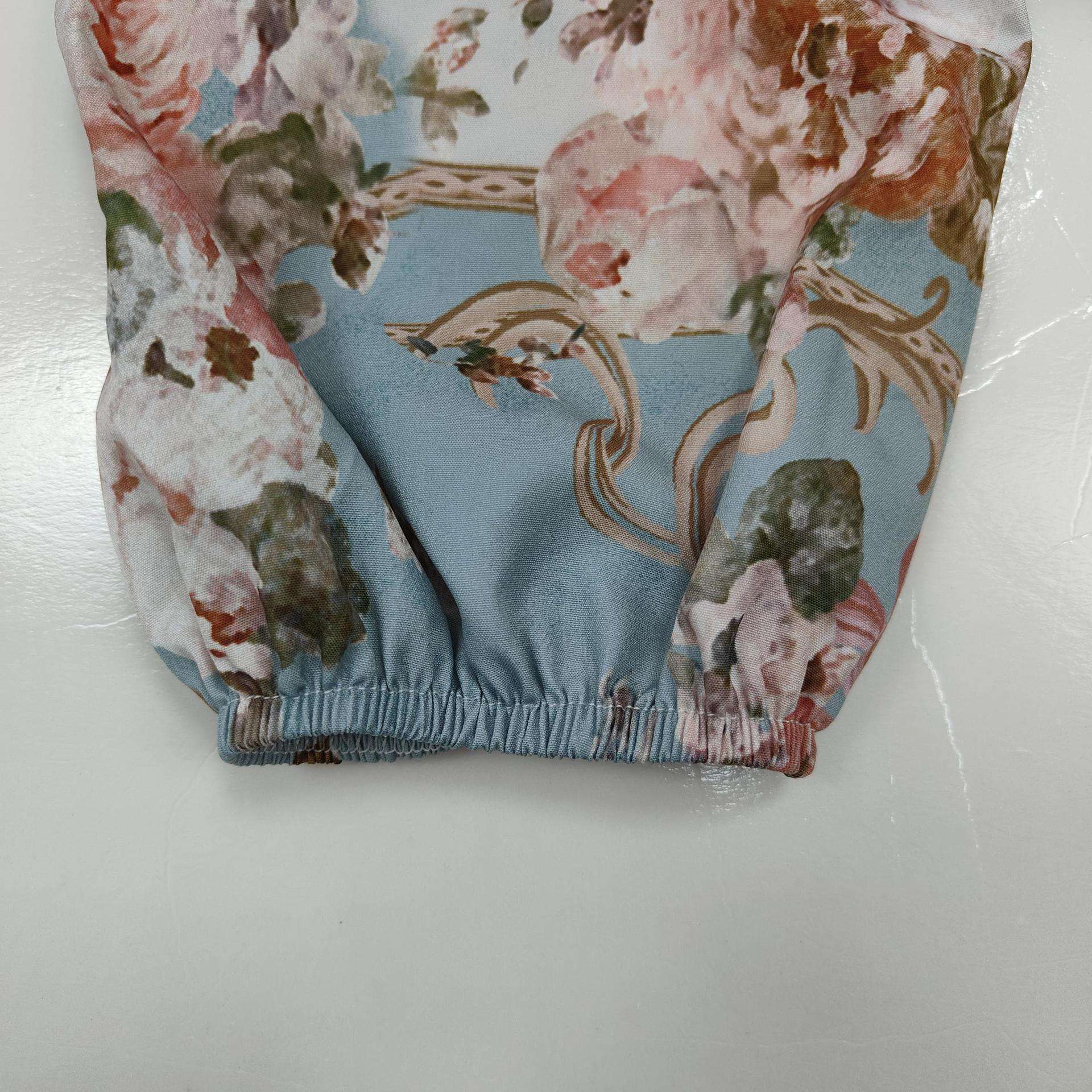 Vintage Long Sleeve Maxi Dress image 4