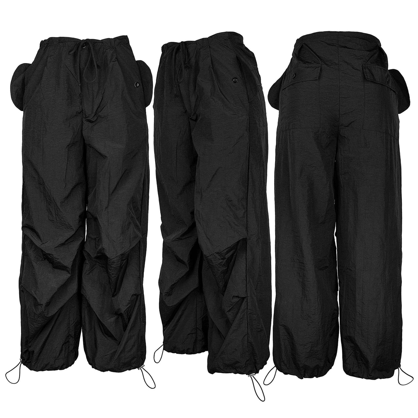 Baggy Cargo Pants with Pockets image 3