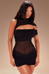 Cutout Bodycon Mini Dress image 0