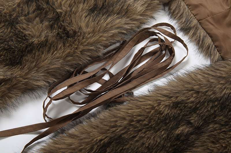 Luxurious Trimmed Open-Front Vest image 5