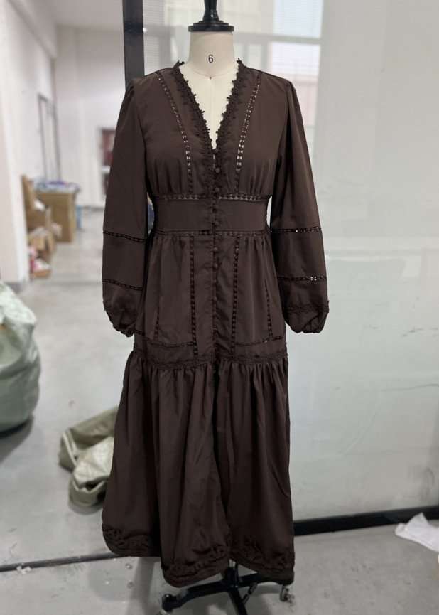 Boho Maxi Dress with Embroidered Details image 3