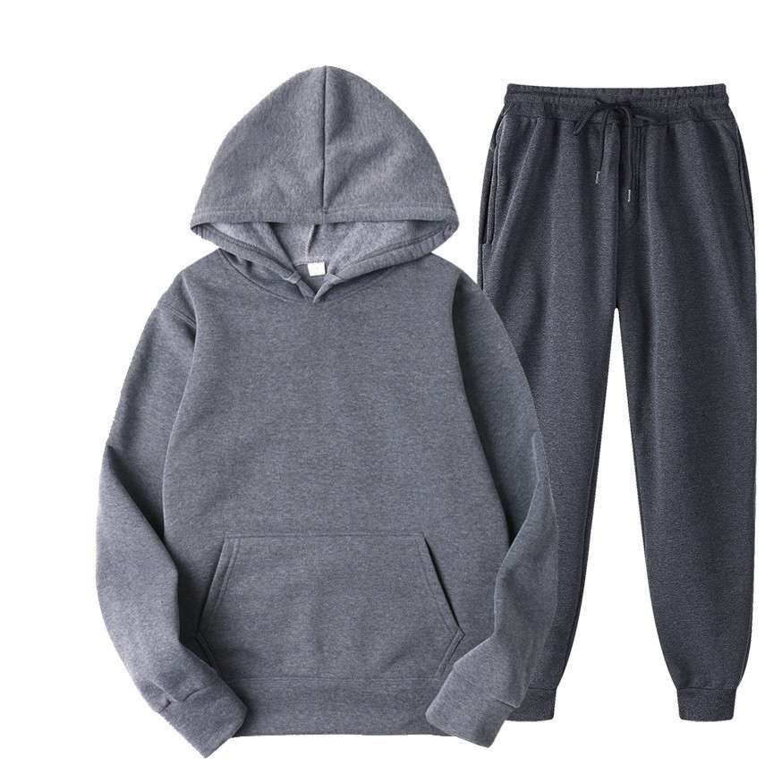 Fleece-Lined Hoodie and Sweatpants Set image 2