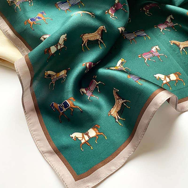 Luxury Scarf Hijab Fashion Print Bandana image 8