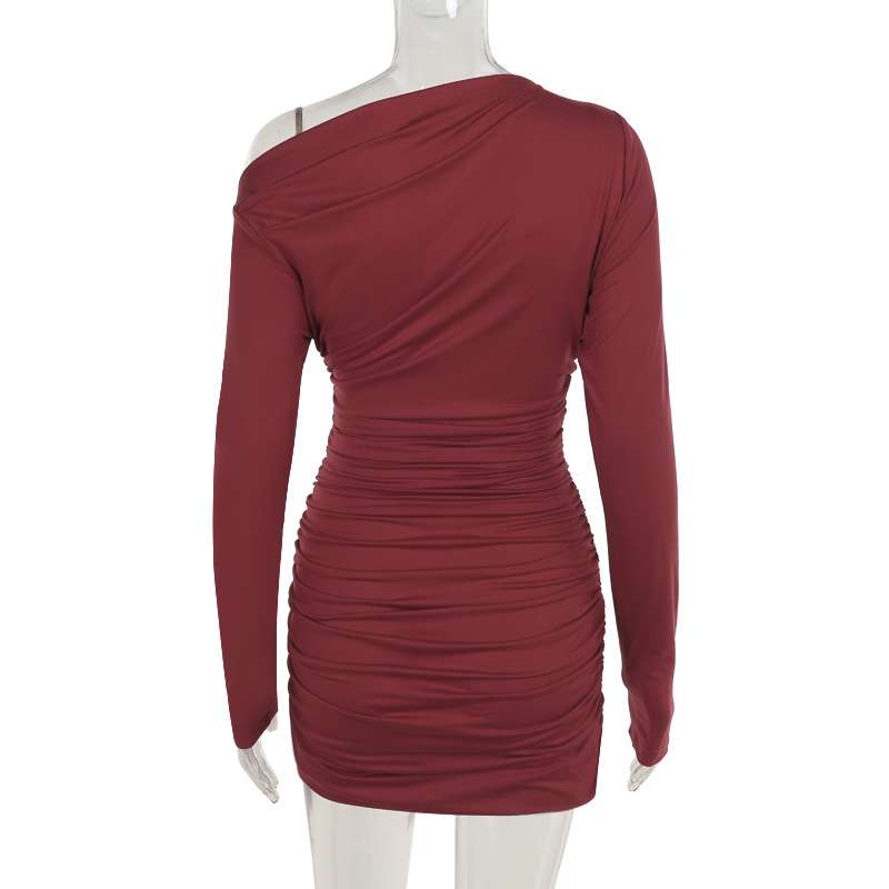 Eleganza Asymmetry Mini Dress image 6