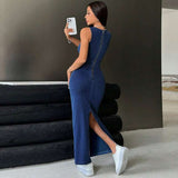 Sleeveless Bodycon Midi Dress image 4