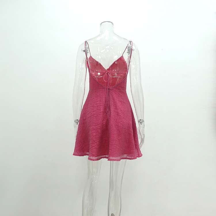 Spaghetti Strap Dress with Ruffle Hem image 3