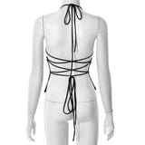 Cropped Spaghetti Strap Top image 5