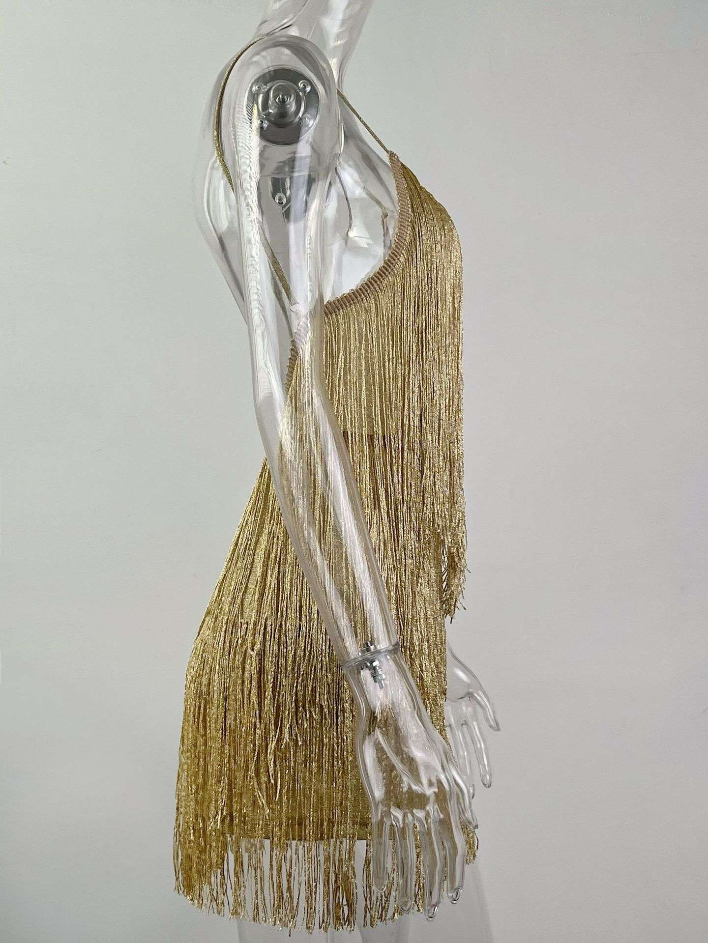 Glamorous Sequin Fringe Dress image 7