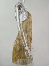 Glamorous Sequin Fringe Dress image 7