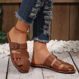 Casual Sandals with Buckle Detail image 0
