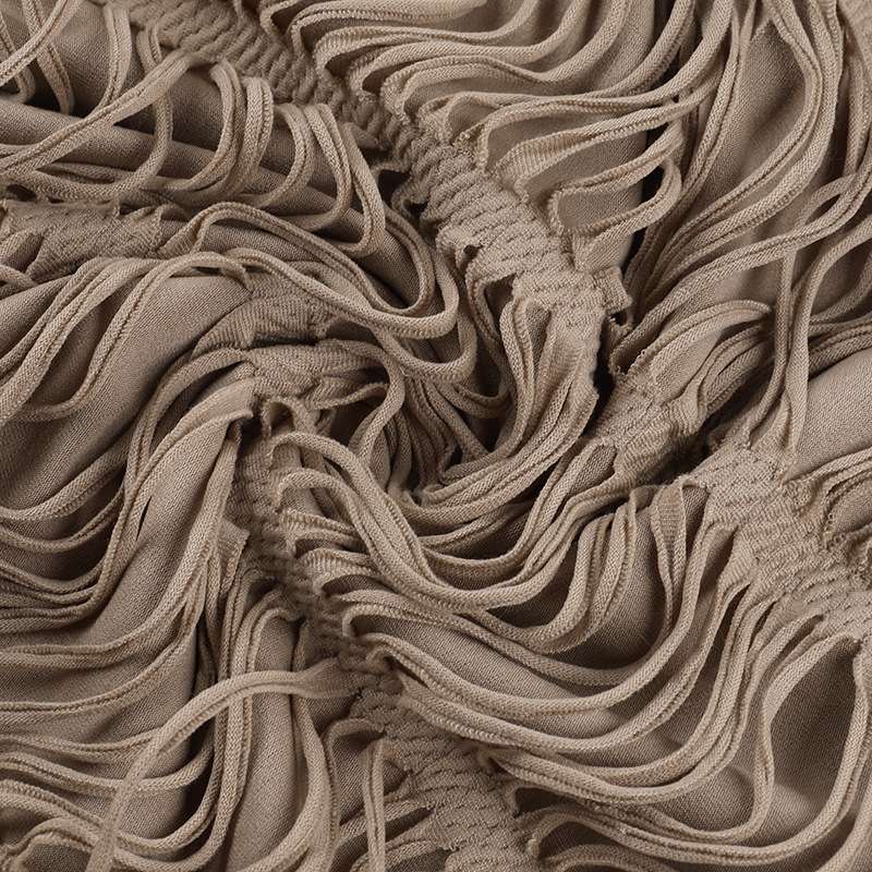 Fringe Fantasy Hooded Crop Top image 7