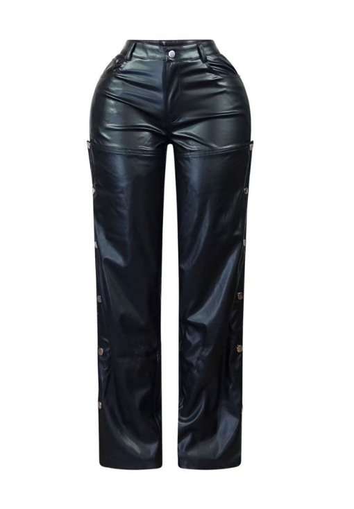 Fashion Slim Hollow Out Pants image 5