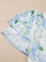 Floral Casual Dress with Ruffle Details image 4