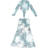 Elegant Animal Print Cover-Up with Matching Pants image 6