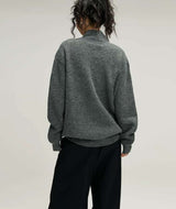 Cozy Oversized Button-Up Sweater image 4