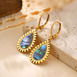Gold-Plated Drop Earrings image 3