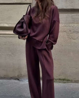 Lounge Set with Oversized Sweater & Trousers image 6