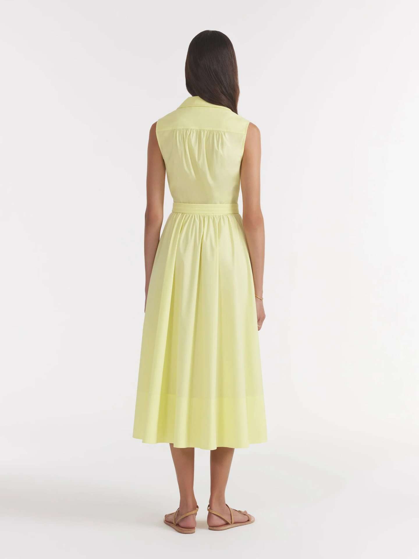 Button-Front Midi Dress image 3