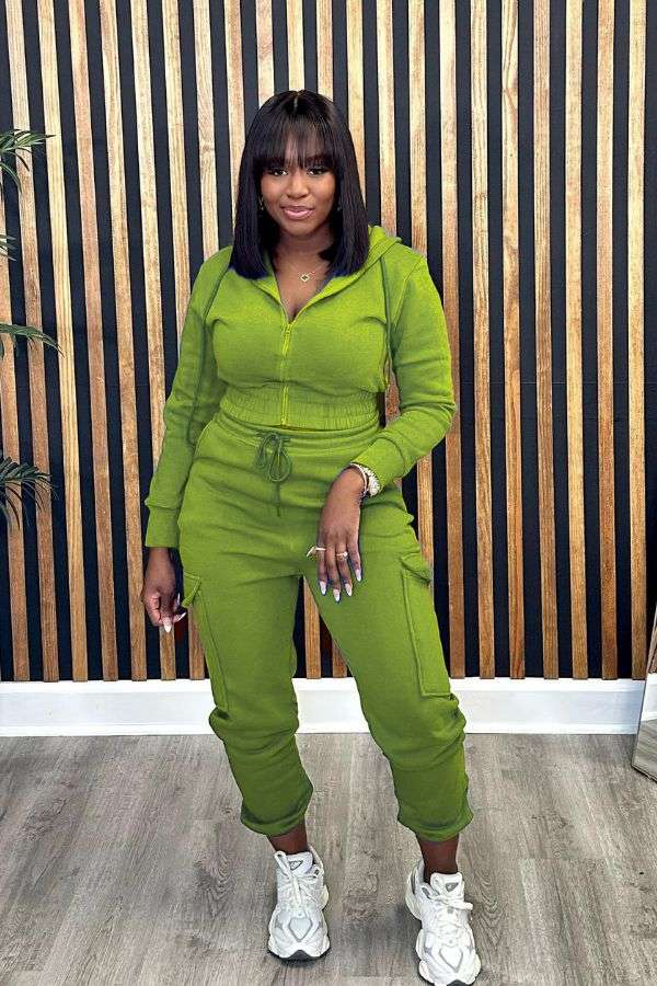 Casual Sportswear Tracksuit Set image 1