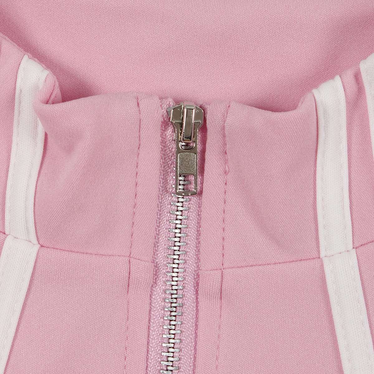 Sporty Zip-Up Crop Top & Mini Skirt Set image 6