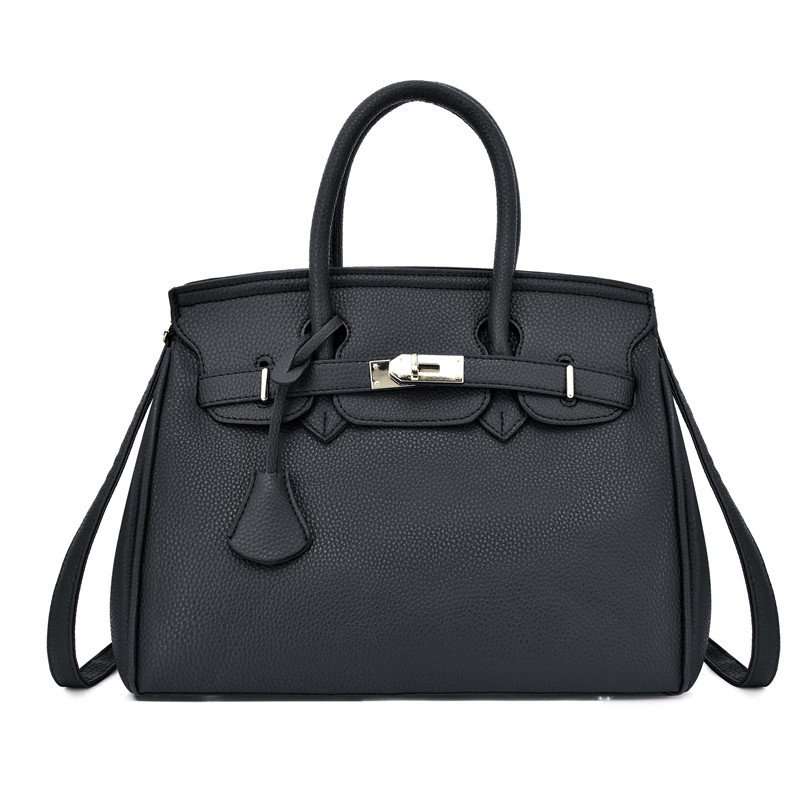 Solid Handbag Shoulder Bag image 0
