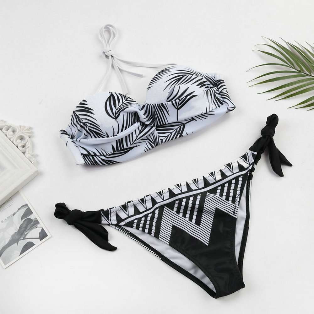 Tropical Pattern Swimsuit image 2