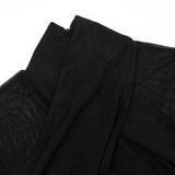 Sheer Long-Sleeve Crop Top image 5