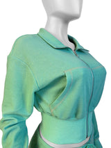 Cozy Zipper Jacket and Drawstring Pants image 4