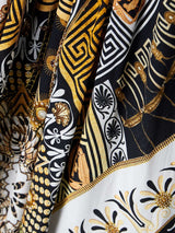 Halter Neck Patterned Maxi Dress image 4