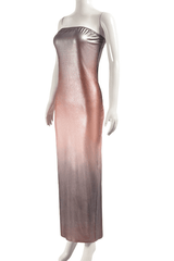 Ethereal Glow Ombre Tube Dress image 6