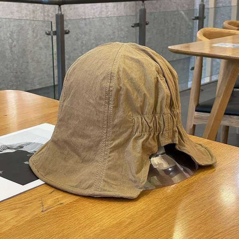 Bucket Hat with Ruching Detail