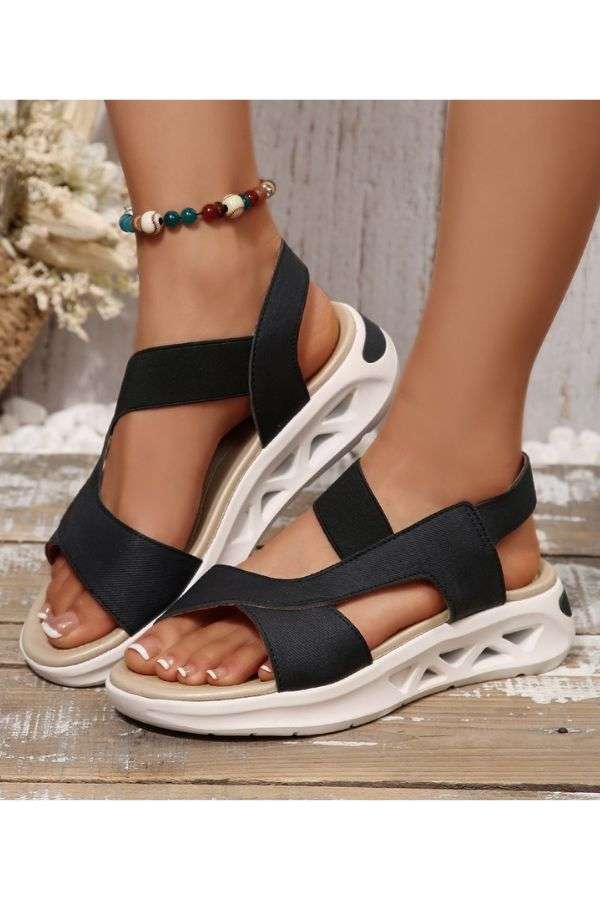 Sporty Chunky Sandals image 0